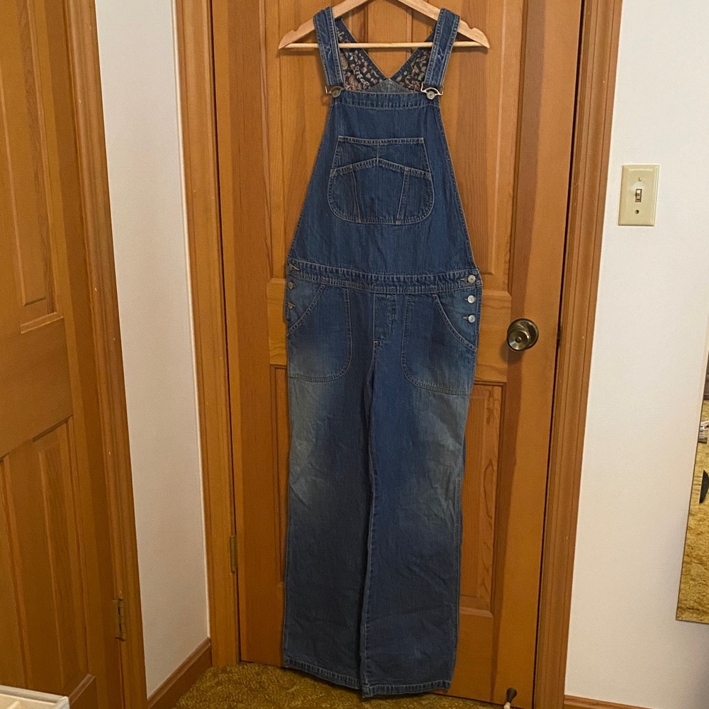 UNIONBAY Blue Denim Overalls